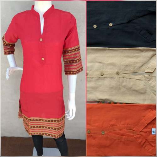 Formal Ladies Cotton Printed Kurtis