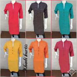 Ladies Khadi Kurtis