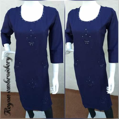 Women Casual Rayon Kurtis