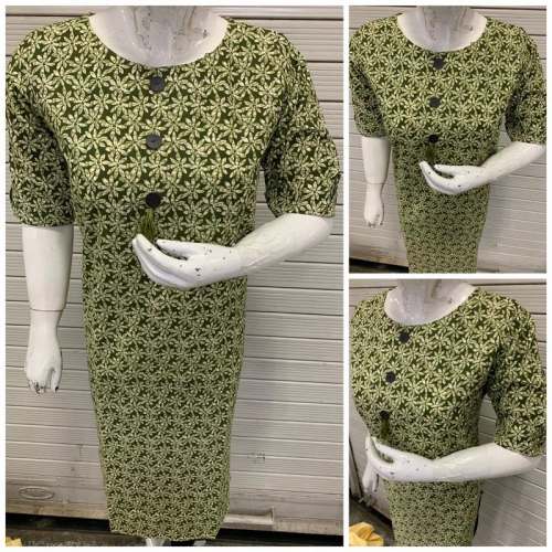 Women Pure Cotton Kurtis