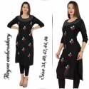 Women Rayon Kurtis thumb 1