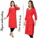Women Rayon Kurtis thumb 3