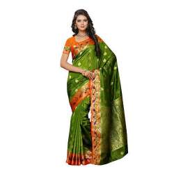 Paithani art Silk Saree by Mimosa 