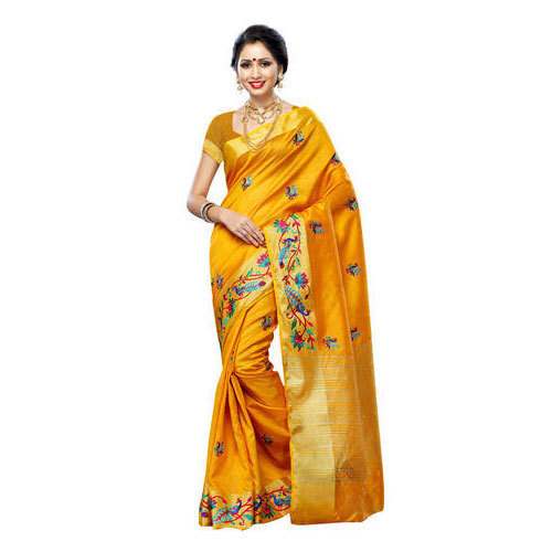 Paithani Tussar Silk Saree by Mimosa by Kataria SILK House