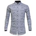 collar neck mens shirt