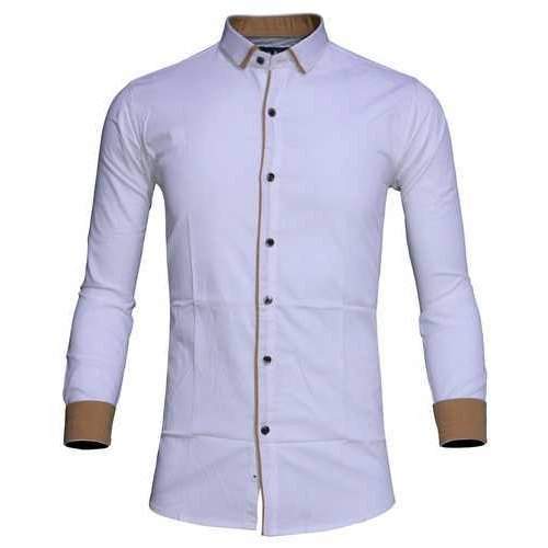 Full sleeve plain shirt by S P Fashion Hub