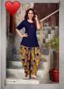 Plain Kurtis With Printed Dhoti thumb 8