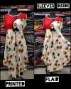 Stylish Rayon Printed Anarkali Kurtis thumb 11