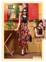 Stylish Rayon Printed Anarkali Kurtis thumb 2
