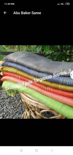 formal wear organza saree