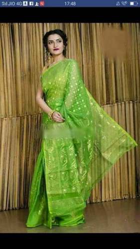Designer Jari Jamdani Sarees