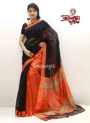 Women Cotton Sarees With Blouse