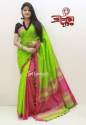 Women Cotton Sarees With Blouse thumb 1