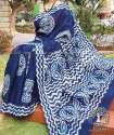 Women Formal Cotton Mulmul Sarees-1 thumb 2