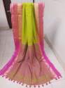 Women Khadi Cotton Sarees thumb 4