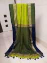 Women Khadi Cotton Sarees thumb 5