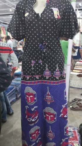 Women Printed Night Gown