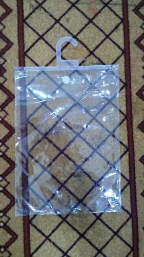 Transparent plastic packaging bag by js pvc bags 