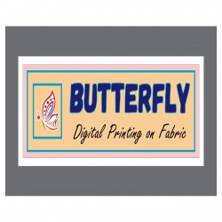 butterfly digial printing  logo icon
