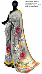 Digital Printing Job Work On Sarees