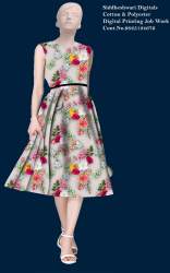 Digital Printing Job Work On Western Wear