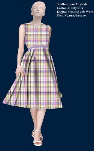 Digital Printing Service On Ladies Garment