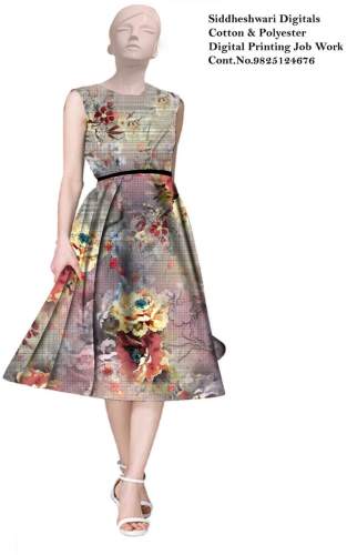 Women Kurtis Digital Printing Job Work