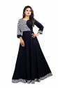 Women Printed Crepe Gown thumb 6