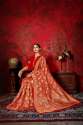 Elegant Designer Banarasi Silk Sarees thumb 5