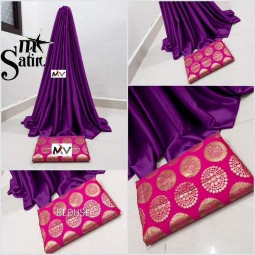 Fancy Satin Saree 