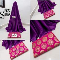 Fancy Satin Saree 