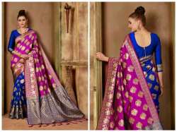 Latest Designer Banarasi Silk Sarees - 1