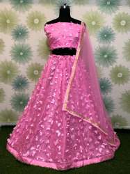 New Designer Mono net Lehengha 