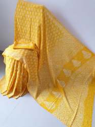 Designer Cotton printed saree