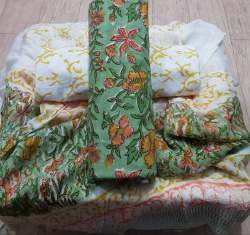 Jaipuri cotton dress material 