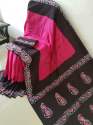 Printed cotton saree  thumb 2