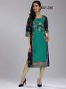 American Crepe Digital Print Kurtis