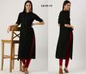 girls-casual-plain-rayon-kurtis