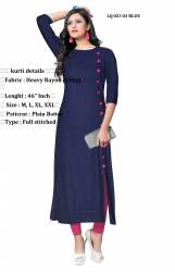 Regular Wear Rayon Kurti