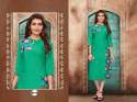 Stylish Lady Rayon Cotton Printed Kurtis thumb 9