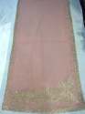 Light Pink Lucknowi Hand Work Saree
