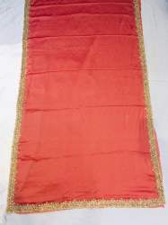 Red color Lucknowi Hand work saree