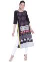Fabulous Digital Printed Crepe Kurtis thumb 1