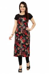 Fancy Readymade Crepe Kurtis-2
