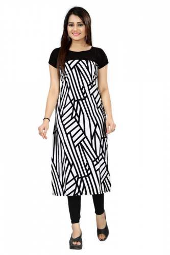 Fancy Readymade Crepe Kurtis-4