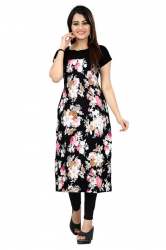 Fancy Readymade Crepe Kurtis-7