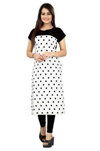 Fancy Readymade Crepe Kurtis-9