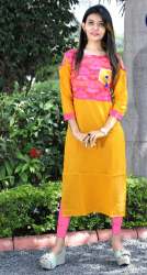 Glance designs Khadi Cotton Kurtis -03