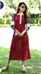 Glance designs Khadi Cotton Kurtis GD-04