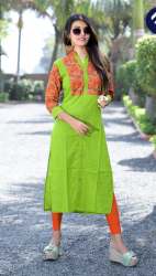Glance designs Khadi Cotton kurtis  GD-05